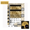 WCP Black and Gold Art Deco Hobo Weekly Kit