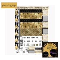 WCP Black and Gold Art Deco Hobo Weekly Kit
