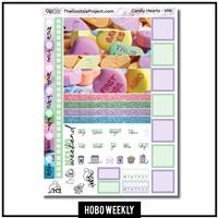 Candy Hearts Hobo Weekly Kit