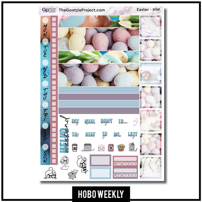 Easter Photo Hobo Weekly Kit