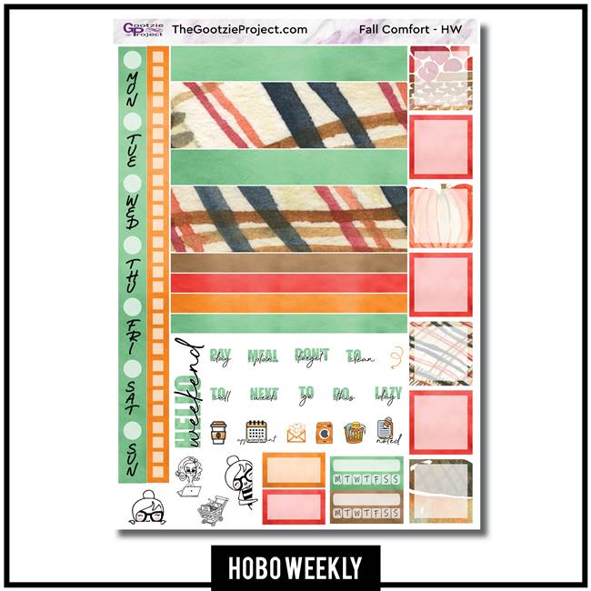 Fall Comfort Hobo Weekly Kit