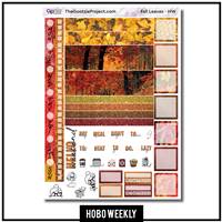 Fall Leaves Photo Hobo Weekly Kit