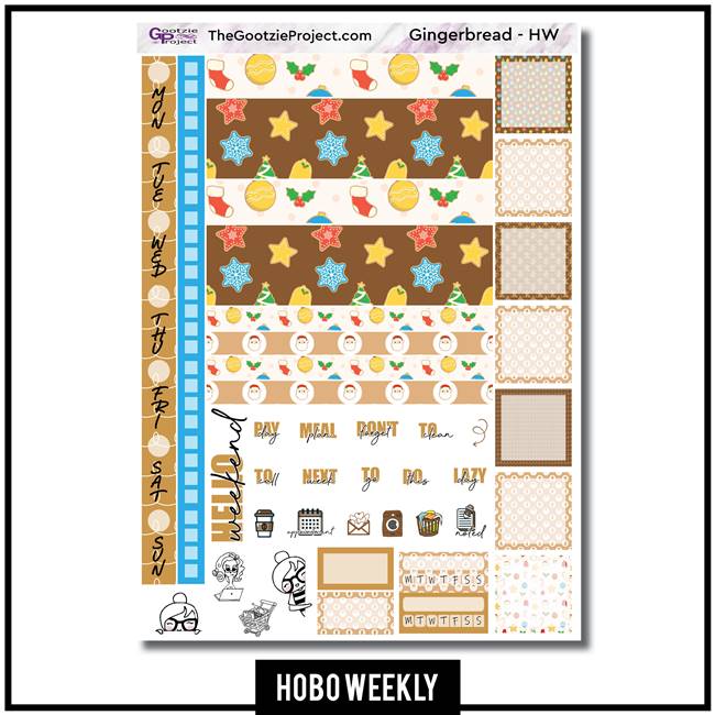 Gingerbread Hobo Weekly Kit