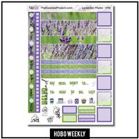 Lavender Photo Weekly Kit