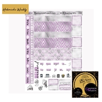 WCP Light Purple Art Deco Hobo Weekly Kit