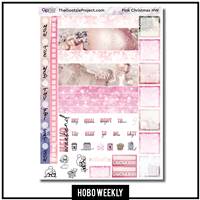 Pink Photo Christmas Hobo Weekly Kit