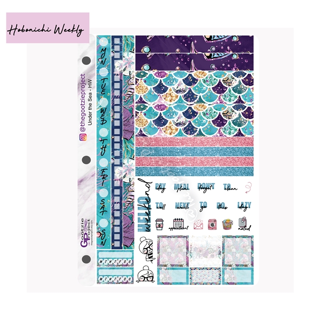 Under the Sea Hobo Weekly Kit