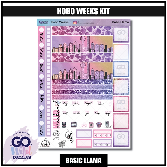 Dallas GW 2024 Basic Llama Weekly Kit