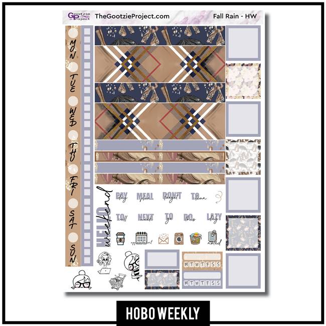 Fall Rain Hobo Weekly Kit