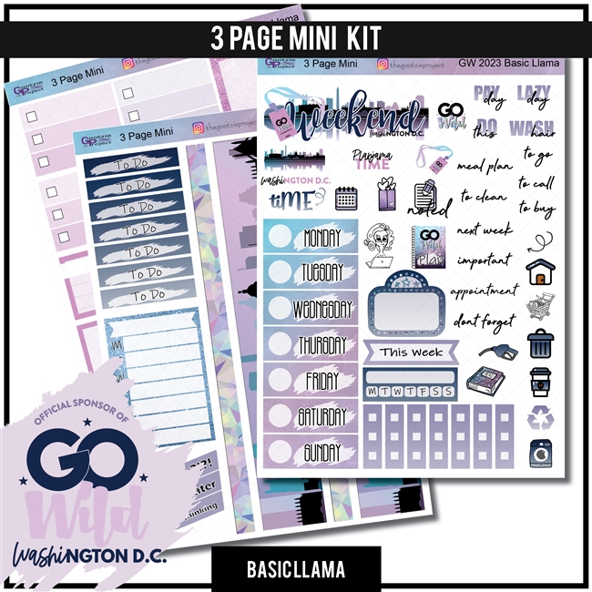 WashiNGTON GW 2023 Basic Llama Mini Kit