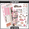 Pink Pumpkins 3 Page Mini Kit