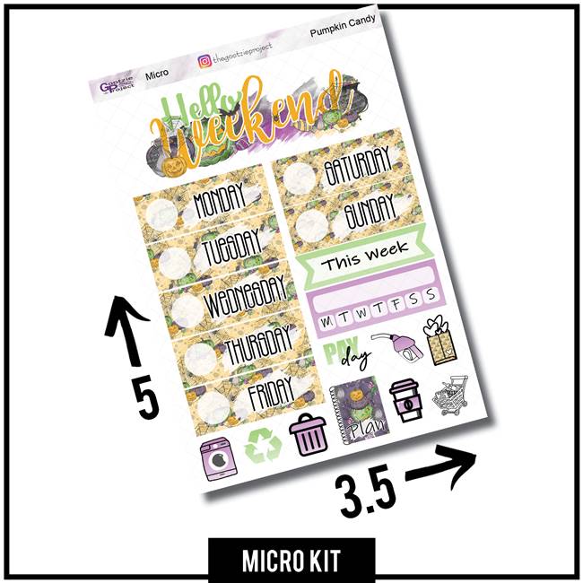 Pumpkin Candy Micro Kit