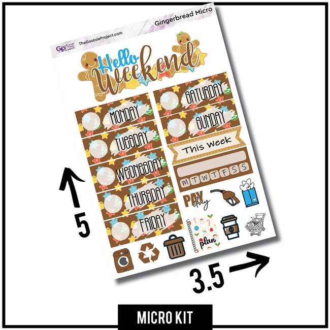 Gingerbread Micro Kit