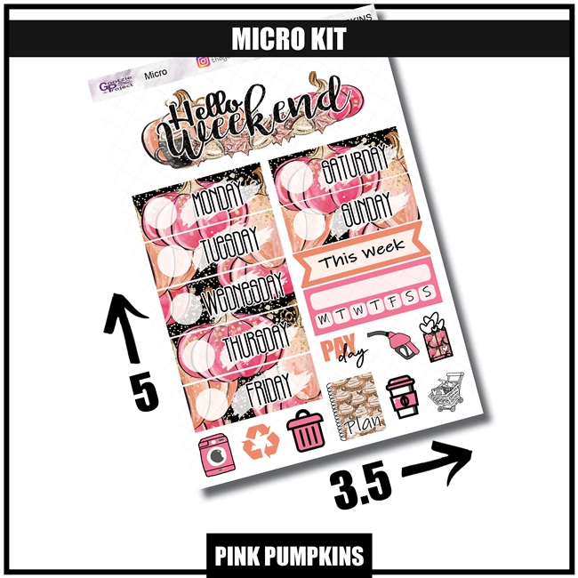 Pink Pumpkins Micro Kit