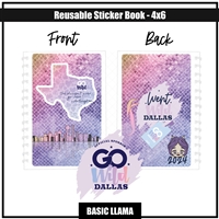 Reusable Sticker Book- 4x6