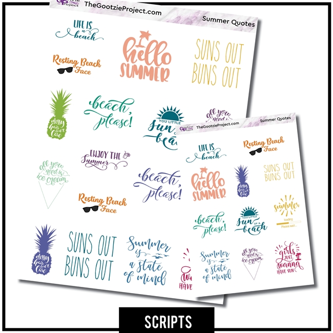 Summer Quotes Color