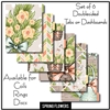 Spring Flowers Tabs or Dashboards 6 Set