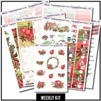 Cinnamon and Apples Happy Planner Weekly