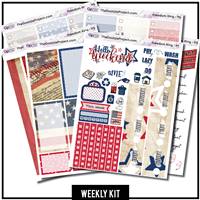 Freedom Ring Happy Planner Weekly
