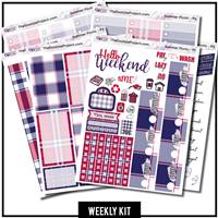 Summer Picnic Happy Planner Weekly