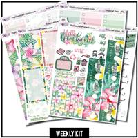 Tropical Days Happy Planner Weekly
