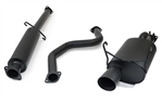 Yonaka 1992-1995 Honda Civic 3DR Hatch (DX/Si) Catback Exhaust (Black Powder Coat)