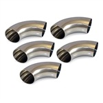 2" Stainless Steel Short Radius 90 Degree Bend - 5 Pack