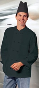 Thomas Black Chef Jacket