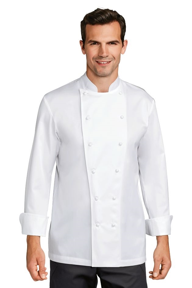 Naval Chef Jacket in 50% cotton 50% poly
