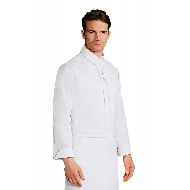 Benoit Chef jacket in 100% Long Fiber Pima Premium Cotton, the finest cotton in the world!