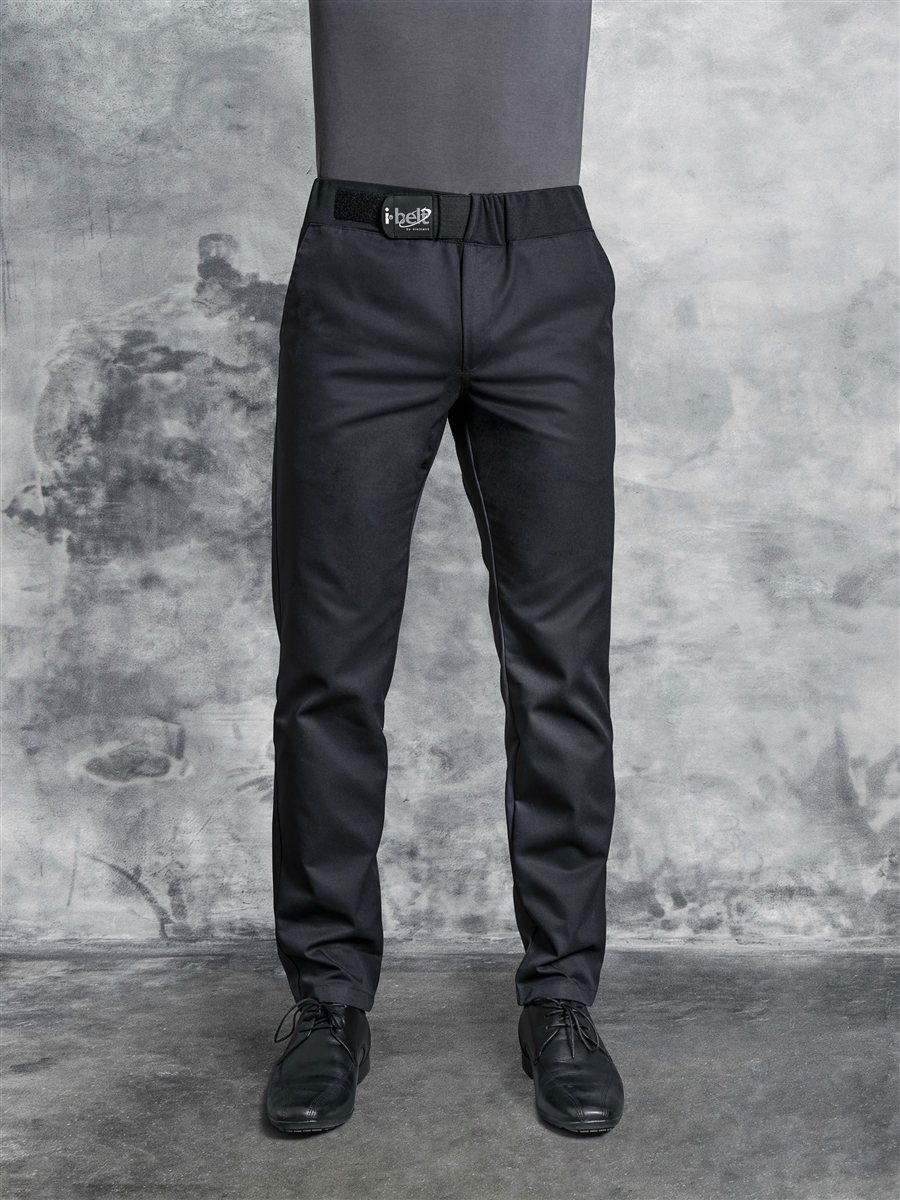 Cyclone men fitted Chef Pant in solid black