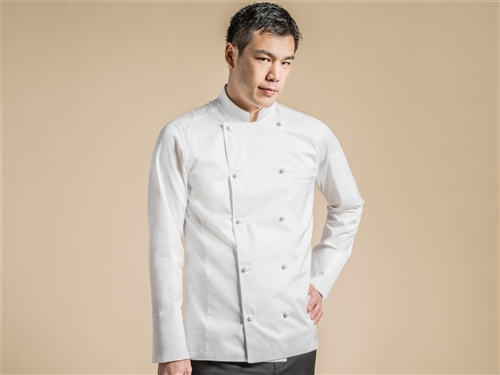 Heritage Chef jacket white 100% Premium Egyptian cotton