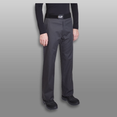 Sirocco men fitted Chef pant charcoal grey with I-BELT