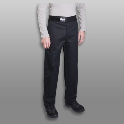 Sirocco men fitted Chef Pant black with I-BELT