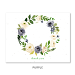 Florist Seeded Thank you notes | Flower Bliss on white seeded paper