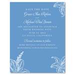 Lily Save the Date cards ~ Amour de Calla (100% recycled paper)