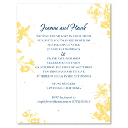 Commitment Ceremony Invitations ~ Amsterdam's Roses