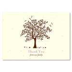 seeded paper memorial thank you cards ~ Apple Tree