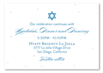 Insert cards for your Bar/Bat Mitzvah (seeded paper)