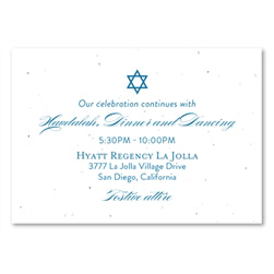 Insert cards - Star of David Flag