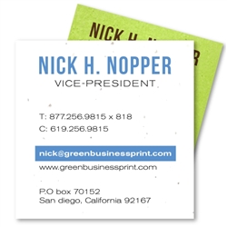 Unique Business Cards | Modern Feel (seeded paper)
