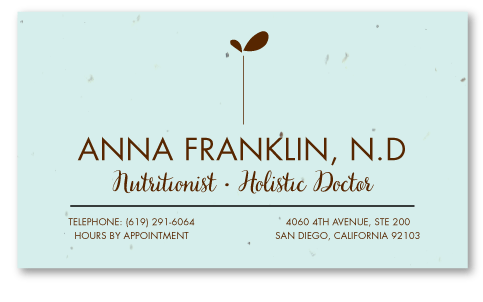 Tiffany Blue Business Cards | ND