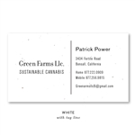 Seeded Paper Business Cards | No2