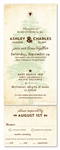 Vintage Tree Wedding Invitations | Big Sur Trails (100% recycled paper)