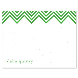 Unique Business Stationery on seeded paper - Chevron