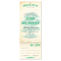 Vintage Tree Wedding Invitations | Childhood Tree (100% recycled paper)
