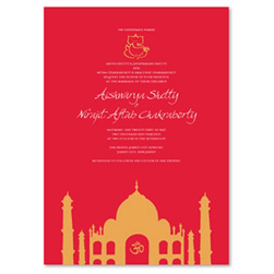 Indian Wedding Invitations Taj Mahal Palace