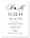 Save the Date on Seed Paper ~ Classic Heraldry by ForeverFiances Weddings
