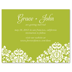Unique Save the Date cards ~ Dan's Mask