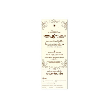 Wine Country Wedding Invitations | ForeverFiances